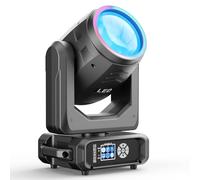 200W LED Teste Mobili Luci da palco, Luce Spot Beam con 11+1 Colori e 14+1 Ruote Gobo 18 Prismi, d-mx512(16CH) Zoom Elettronico Luce da Discoteca per Palcoscenico Discoteca DJ Festa Matrimonio