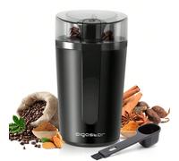 200W Macinacaffe Elettrico Potente Nero AIGOSTAR, Adatto Per Macinare Caffè, Erbe E Noci, Macina Automatica Domestica E Portatile Potente macinacaffè elettrico per macinare caffè e noci✅ Potenza 200 W