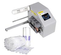200W Mini Air Cushion Machine Wrap Pouch Blister Packaging Sealing Equipment 16M/Min Imballaggio Bubble Wrap Imballaggio manuale Air Bag Wrapping,Grey