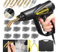 200W Saldatrice per Plastica Kit Di Riparazione Paraurti Auto Con 1000Pcs 6 Tipo