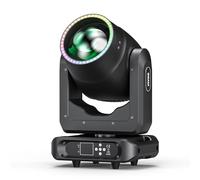 200W Teste Mobili LED RGBW Luce DJ Discoteca Moving Head Luce per Feste Luci Palco per DJ Disco Banchetti Bar Party