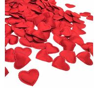 200x coriandoli a forma di cuore decorativi per anniversario, fidanzamento,