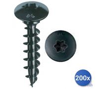 200 PZ MUSTAD Vite PANELVIT® FC testa fungo collare torx autoforante fissaggio b