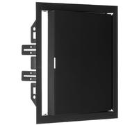 200x200mm Sportello Ispezione in Metallo - Porta di Accesso - Porte Contatori - Acciaio Zincato Antracite