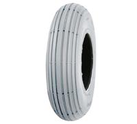 200x50 Mobility Pneumatico Scooter & Tubo Grigio P191 Non Marcatore Rotelle