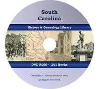 201 BOOKS - SOUTH CAROLINA - History & Genealogy SC - Ancestors Old County - CD/DVD