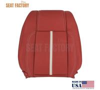 2010-2014 Per Ford Mustang GT Passenger Top Copertura di Ricambio-Pelle Rosso...