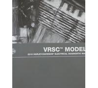 2010 Harley Davidson Vrsc V Asta V-Rod Elettrico Diagnosi Negozio Manuale Nuovo