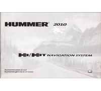 2010 Hummer H3 E H3T Navigation Sistema Proprietari Manuale Utente Guida Libro