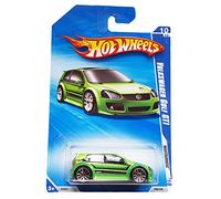 2010 RUOTE CALDE 098/240 NIGHTBURNERZ 10/10 VERDE VOLKSWAGEN GOLF GTI