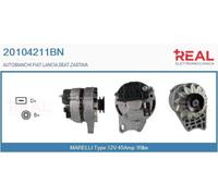 20104211BN REAL Alternatore per AUTOBIANCHI,FIAT,LANCIA,SEAT,ZASTAVA