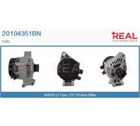 20104351BN REAL Alternatore per FORD
