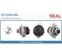 20104561BN REAL Alternatore per ALFA ROMEO,FIAT,OPEL,VAUXHALL