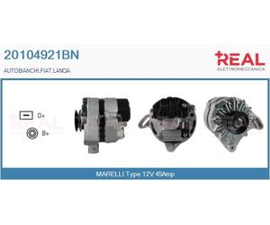 20104921BN REAL Alternatore per AUTOBIANCHI,FIAT,LANCIA