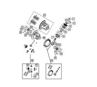 2011-20 Dodge Ram 1500 Rear Differential Pinion Bearing Kit OEM 68340261AA