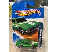 2011 Hot Wheels #81 Strada Animali 1/10 71 Maverick Grabber Verde Variante W/