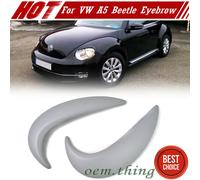 2012-2019 Fit FOR Volkswagen Beetle New A5 Coupe Eyelids Eyebrow Headlight Cover