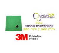 Scotch-Brite™ Panno in microfibra 2012, Verde, 360 mm x 360 mm, 10 pezzi