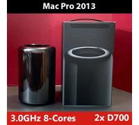 2013 Apple Mac Pro 3,0GHz 8-Core Dual D700 128GB RAM 1TB PCIe SSD Desktop