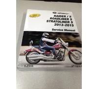 2013 Yamaha Raider StratoLiner Roadliner Manuale Officina Service OEM