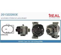 20132220OE REAL Alternatore per ALFA ROMEO,CITROËN,FIAT,LANCIA,PEUGEOT