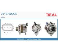 20137322OE REAL Alternatore per NISSAN