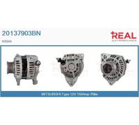 20137903BN REAL Alternatore per NISSAN