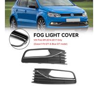 2014-2017 Per VW Polo 6R Coppia Copri Fendinebbia Anteriore Griglia UK