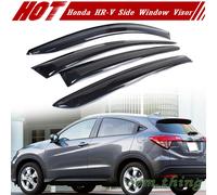 2014-2019 Fit FOR HONDA HR-V HRV 2nd Side Window Visor Sun Rain Guards Smoke LX