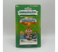 2014 Garbage Secchio Bambini Serie 1 Sigillato Blister Pack Topps GPK Schizzo