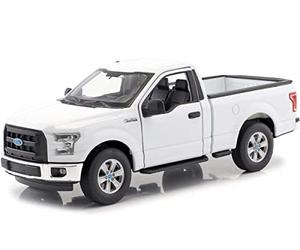 2015 Ford F-150 Regular Cab Pickup Blanco 1:24 Welly 24063