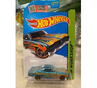 2015 Hot Wheels #206 Hw Workshop '74 Brazilian Dodge Charger Verde Variante W/