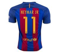 2016 2017 11 Neymar Jr casa calcio maglia in rosso per nuova stagione, Uomo, Red, M