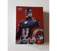 2016 Captain America Guerra Civile Wwe Wrestling Esclusivo 50 Scheda Rosso
