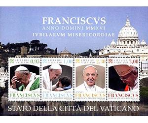 2016 Vaticano Pontificato di Papa Francesco Foglietto