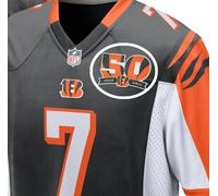 2017 Cincinnati Bengals 50th Anniversario Stagione Tigre Righe da Stiro Toppa