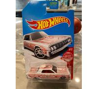 2017 Hot Wheels '64 Lincoln Continental - Rosso Edizione - Bianco