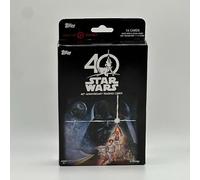 2017 TOPPS STAR WARS 40TH ANNIVERSARY HANGER BOX Target 16 Carte