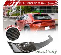 2018-2021 Fit For LEXUS UX 5D SUV R Style Rear Trunk Boot Spoiler Carbon Fiber