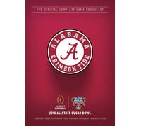 2018 CFP Allstate Sugar Bowl (DVD) Alabama Clemson Espn