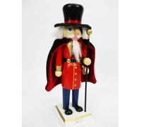 2018 Drosselmeyer Schiaccianoci 20.3cm (Piccolo) di Legno Natale Vacanza