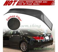 2018 Fit FOR TOYOTA CROWN S210 14th Sedan R Style Rear Trunk Boot Spoiler Carbon