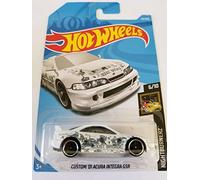2018 Hot Wheels Nightburnerz 6/10 - Custom '01 Acura Integra GSR (bianco)