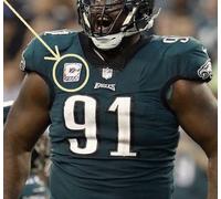 2018 Stagione Philadelphia Eagles Dt Fletcher Cox 1- ⭐Captain Crucial Catch