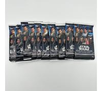 2018 Topps Star Wars Galactic Files Lotto Di 10 Pacchetti Booster Sigillati