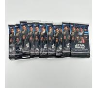 2018 Topps Star Wars Galactic Files Lotto Di 10 Pacchetti Booster Sigillati