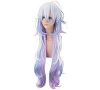 2019 Anime Fate/Grand Order Caster Merlin Parrucca lunga Costumi Cosplay Fate Stay Night Parrucche Parrucca e parrucca Halloween Merlin Taglia unica 494
