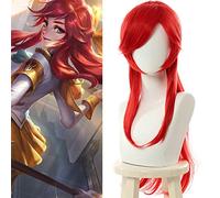 2019 Battle Academia Skins Lux Prestige Edition Parrucche Cosplay Luxanna Crownguard la signora della luminosità Parrucca con capelli corti + parrucca