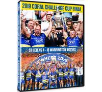2019 Coral Challenge Cup Final - St Helens 4-18 Warrington Wolves (DVD)