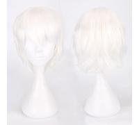 2019 Di Alta Qualità A Buon Mercato Anime Tokyo Ghouls Ken Kaneki Cosplay Parrucca Ragazze Ragazzi Uta Breve Nero Grigio Bianco Parrucche Sintetiche Dei Capelli One Size Ken Parrucca K049-1